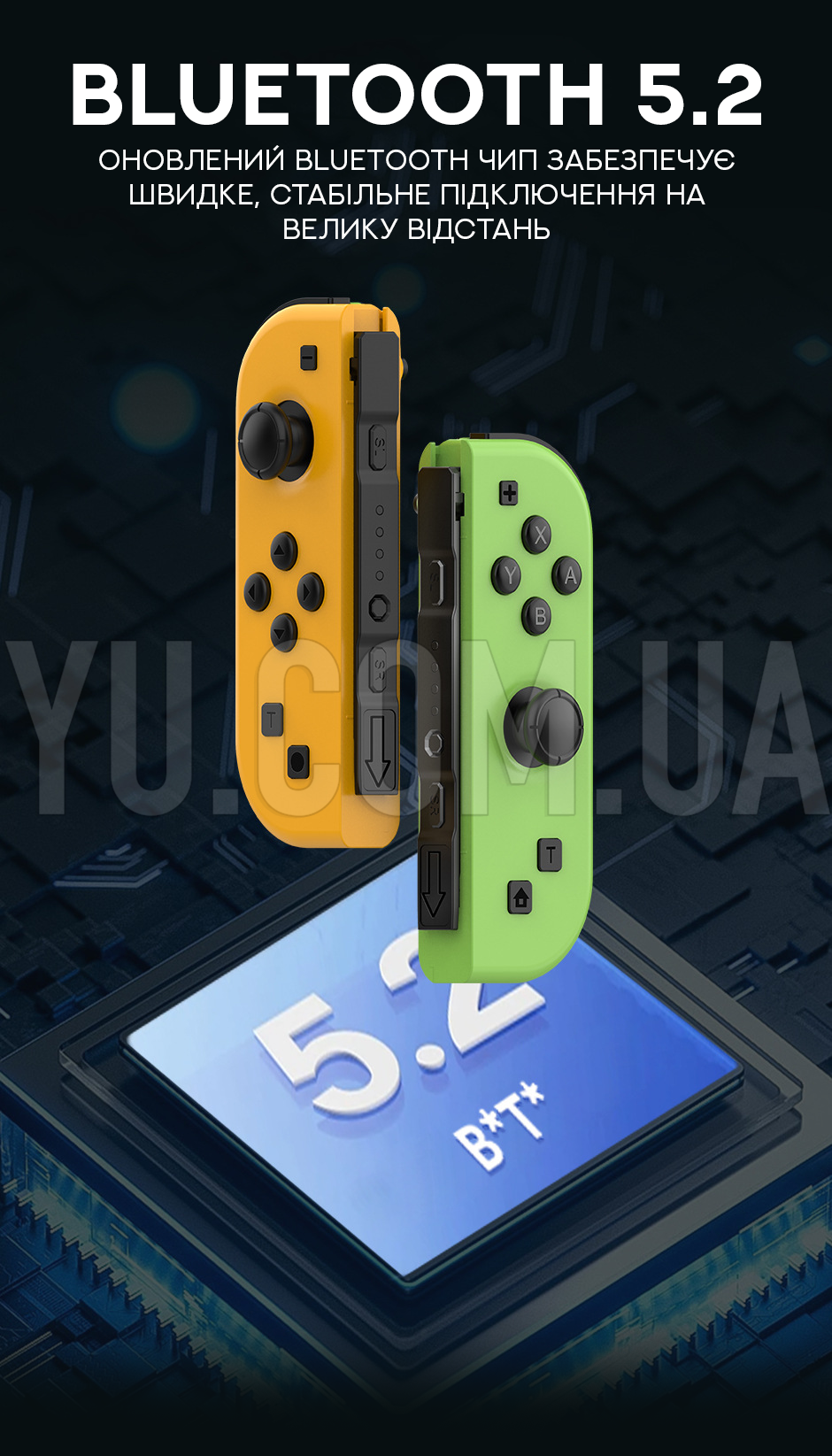 Бездротові контролери Joy-Con для Nintendo Switch JC PAD Бездротові контролери Joy-Con для Nintendo Switch JC PAD